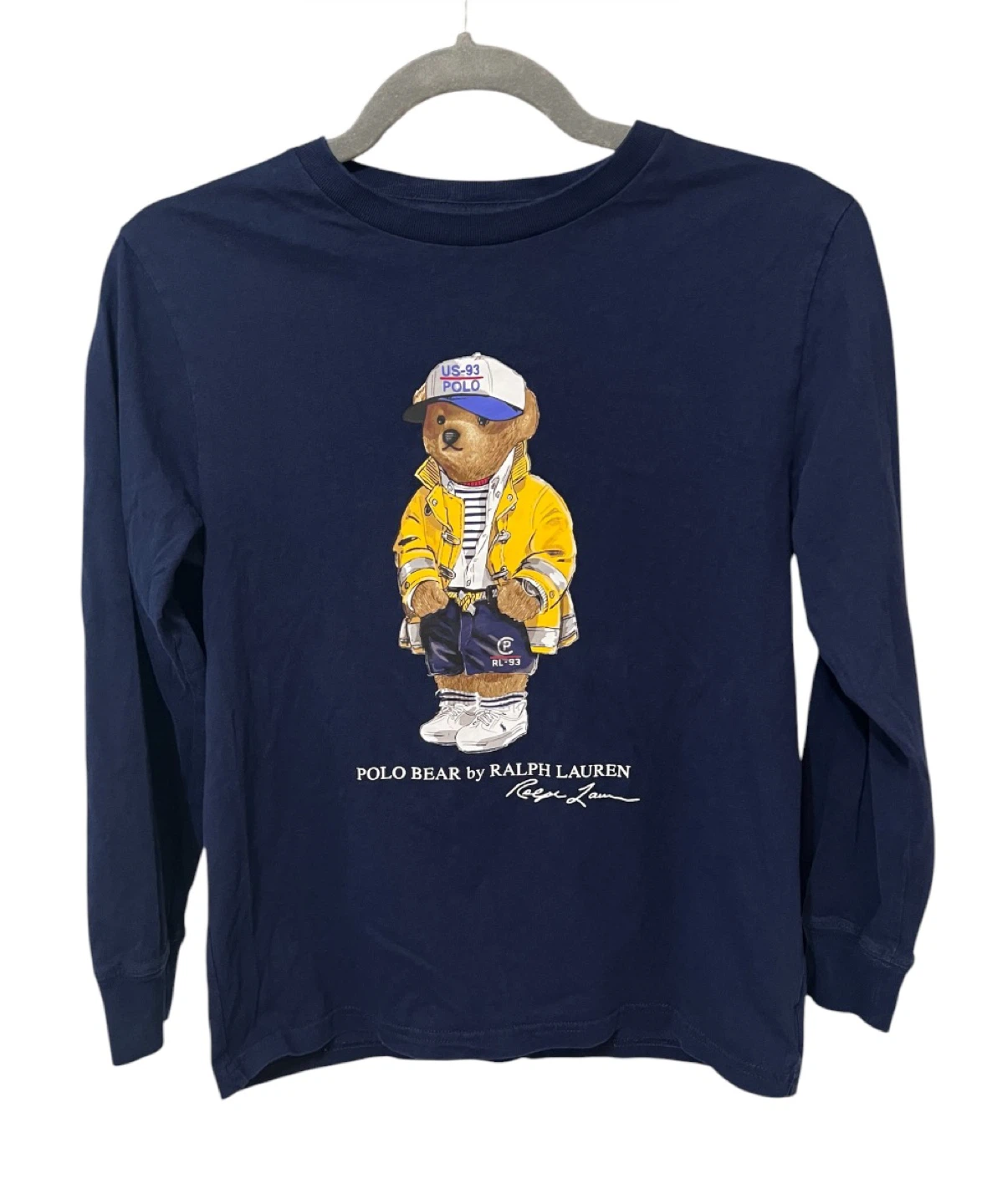 Polo Ralph Lauren Polo Bear Long Sleeve Shirt-Youth Med (10-12)