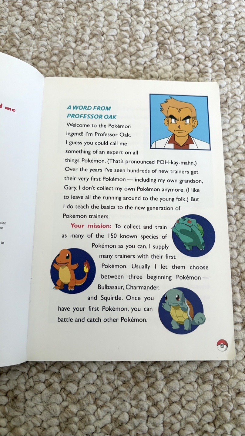 1999 The Official Pokémon Handbook - photo 3