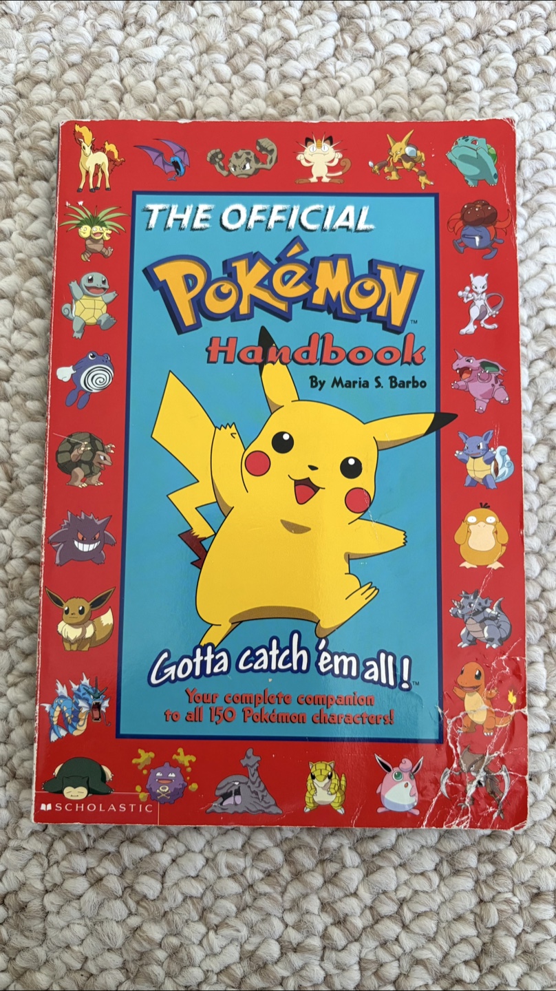1999 The Official Pokémon Handbook