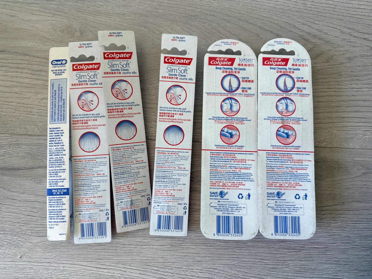 Oral-B Complete & Colgate Slim Soft Toothbrushes (5-pack) - photo 3
