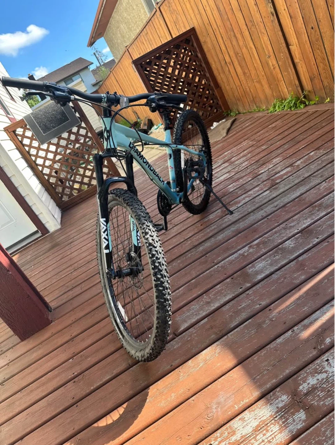 Blue bike