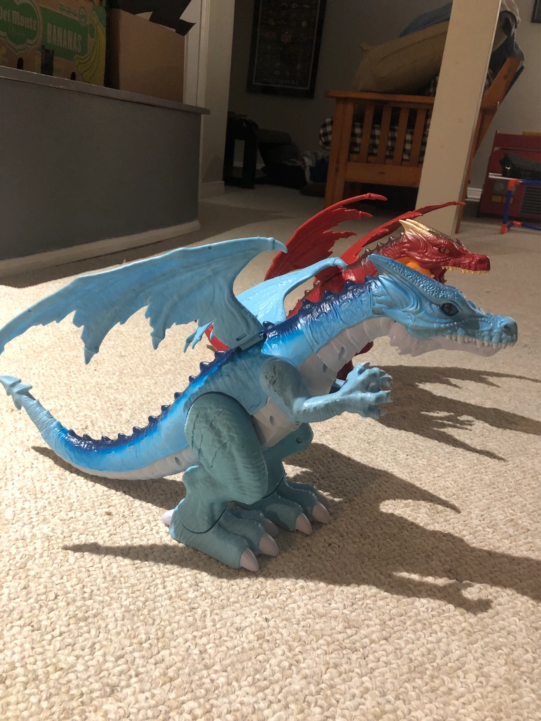 2 Dragon Figures