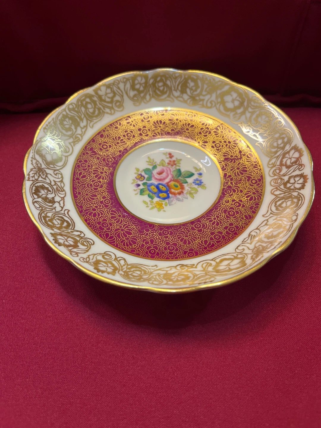 ⚽ Hammrley Bone China Saucer
