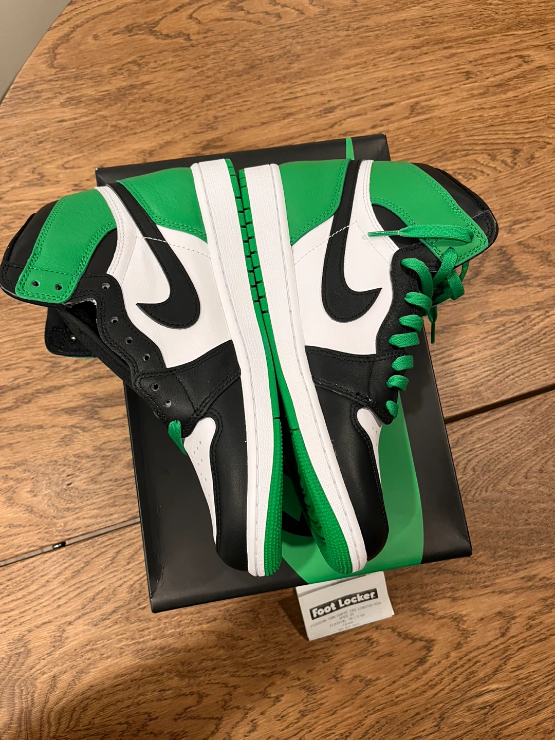 Jordan 1 High Lucky Green Size 9 - photo 4
