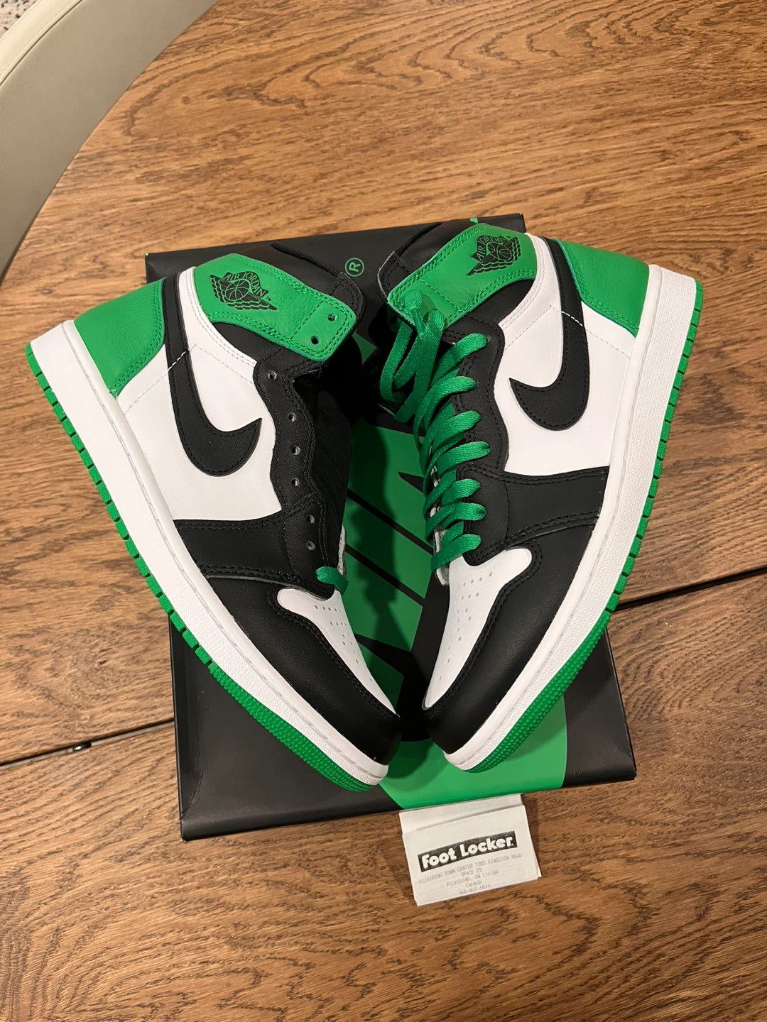Jordan 1 High Lucky Green Size 9 - photo 3