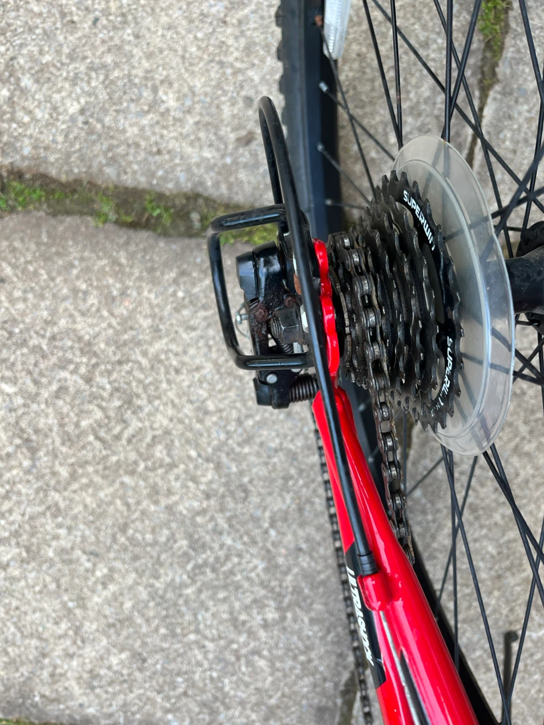 Supercycle Nitrous Dual Shock  Bike, 27.5-in Wheel, Red/Grey - photo 3