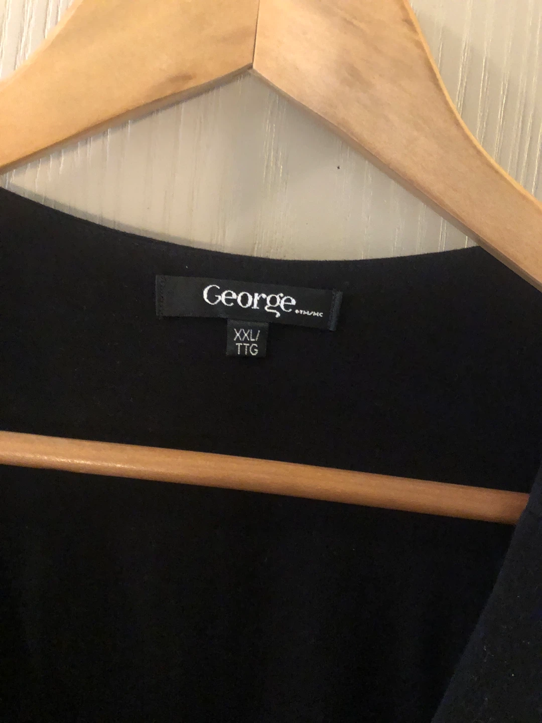 ⚽️ George Black T-Shirt Dress XXL - photo 2
