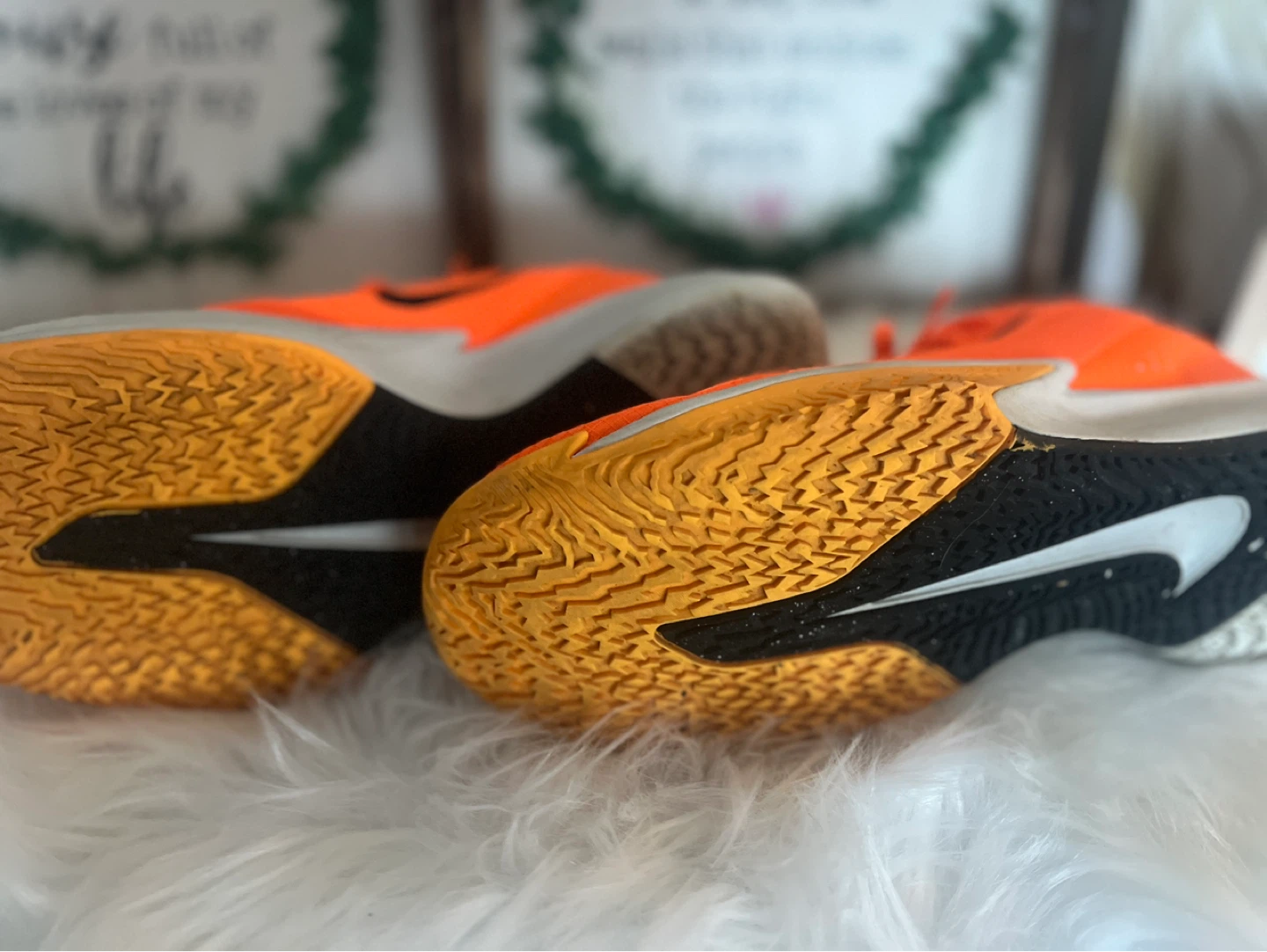 Nike Men's Orange Running Shoes - photo 4