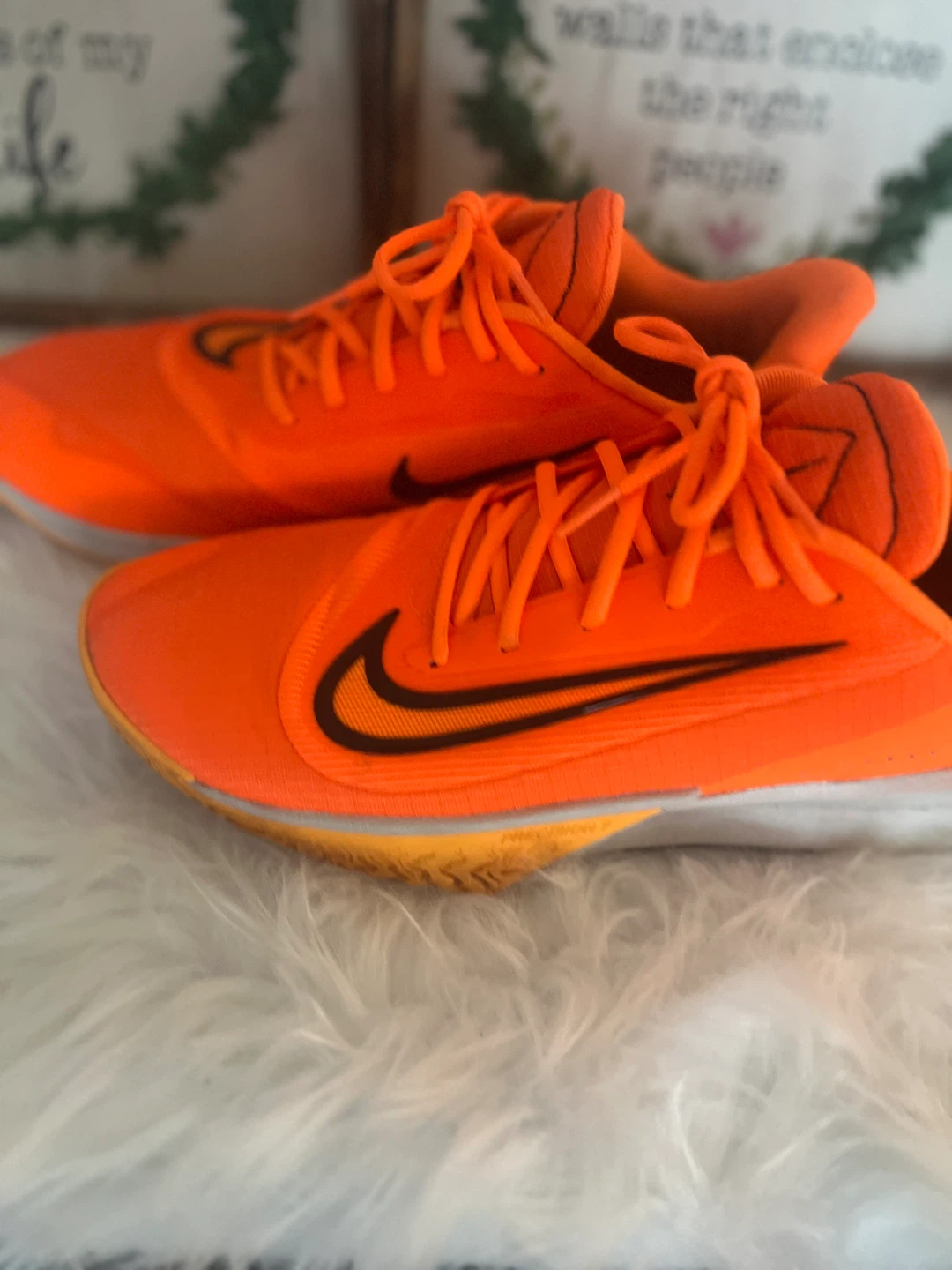 Nike Men's Orange Running Shoes - photo 2