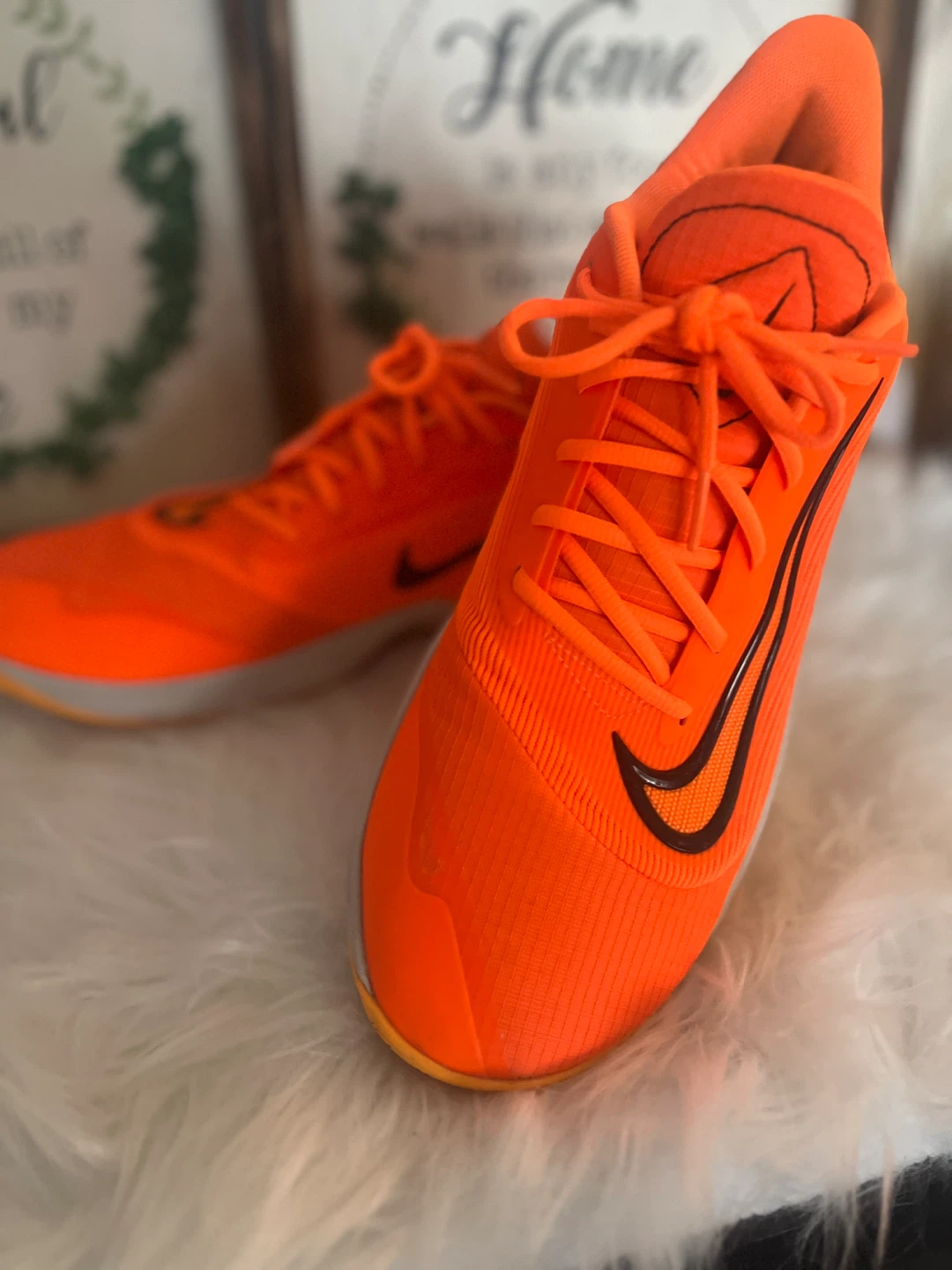 Nike Men's Orange Running Shoes - photo 3