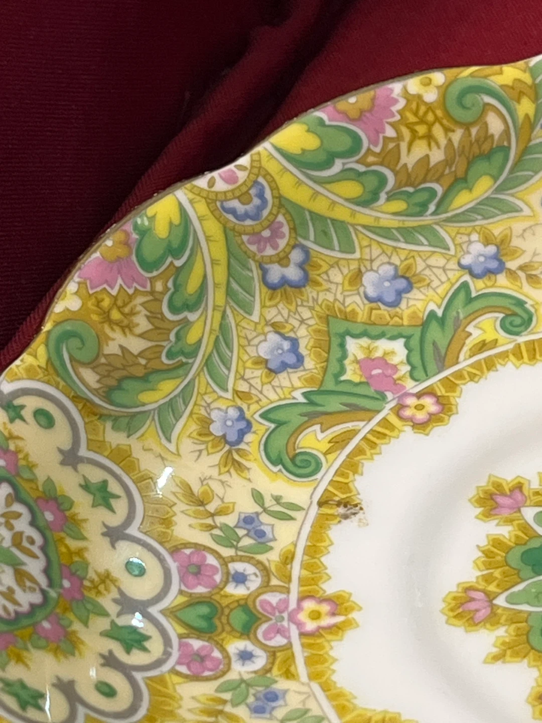 ⚽ Royal Albert "Paisley Shawl" Teacup Saucer - photo 4
