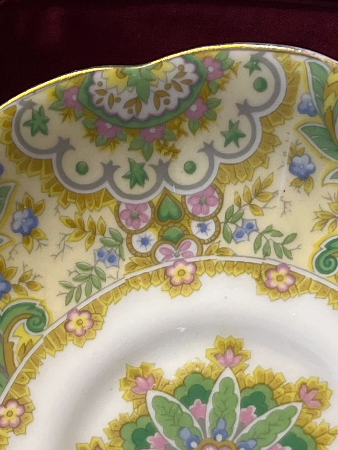⚽ Royal Albert "Paisley Shawl" Teacup Saucer - photo 3