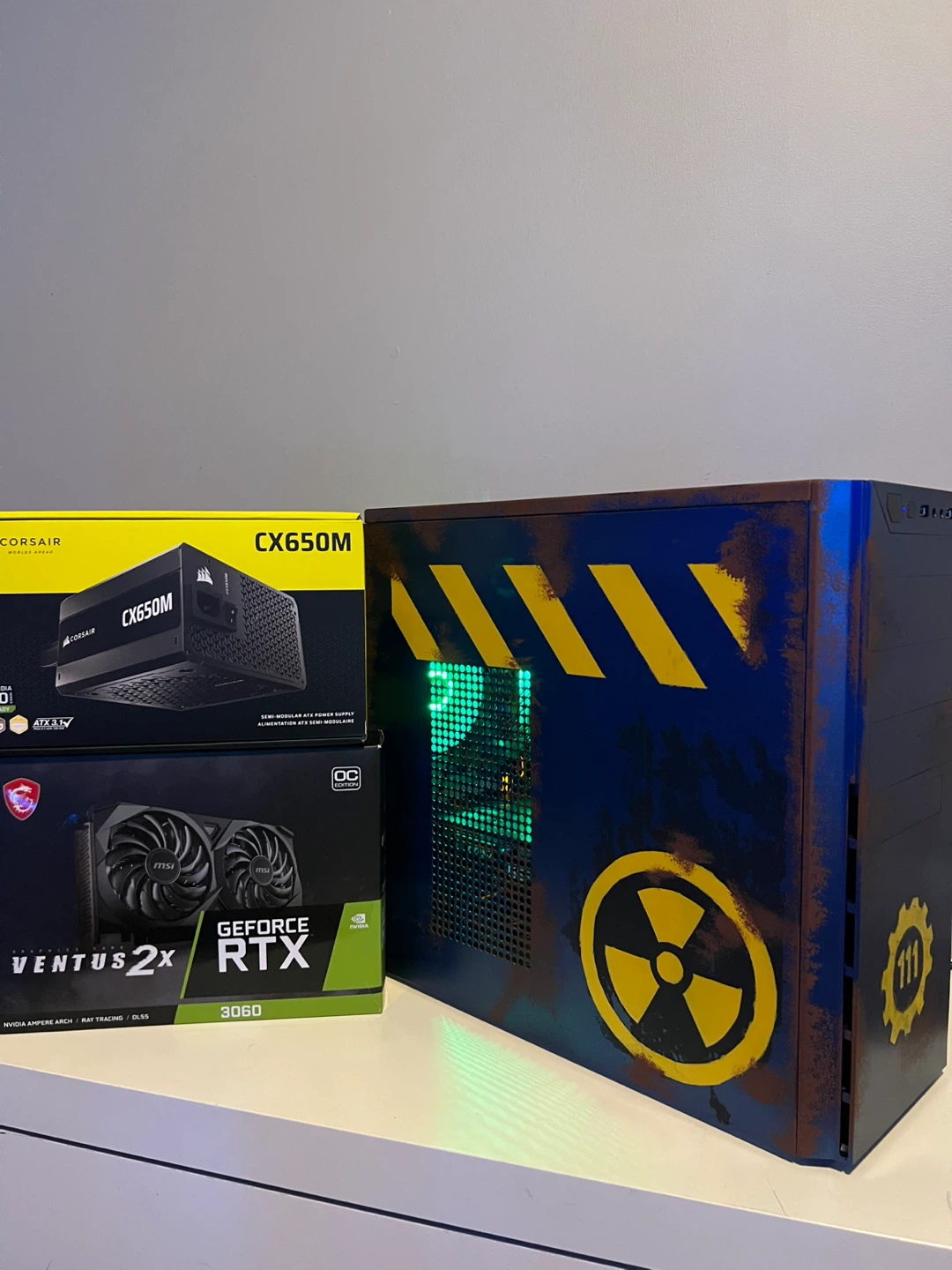 Gaming PC Fallout Style Custom/ RTX3060/Intel i7 8700