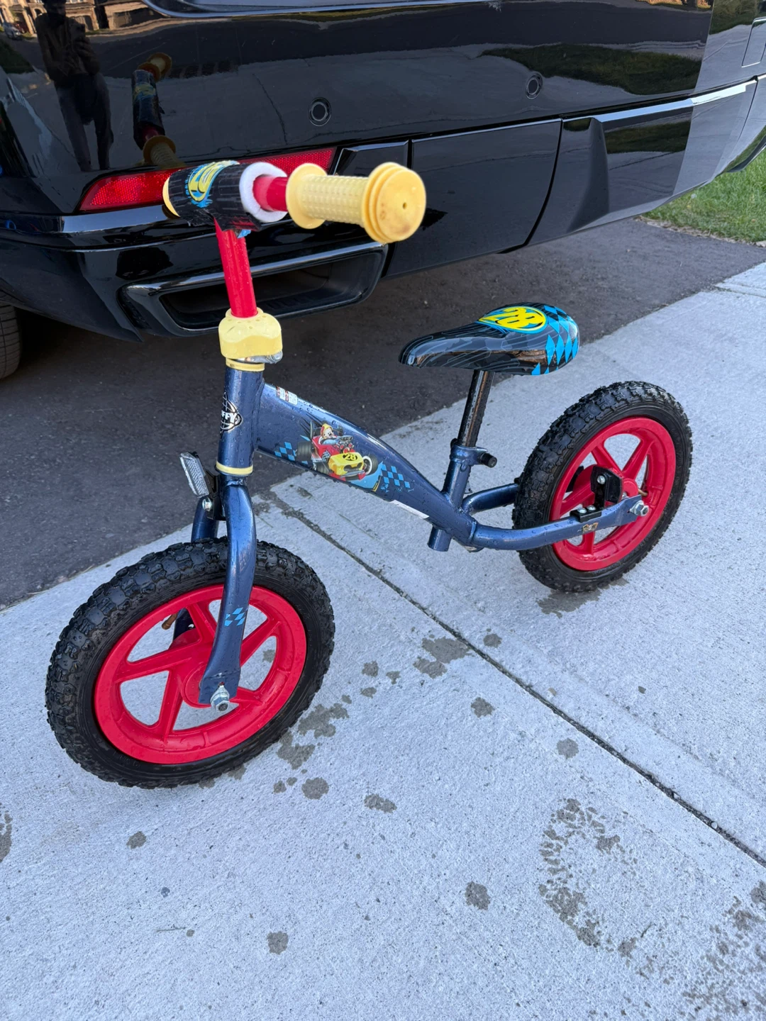 Blue Kids Balance Bike - photo 2