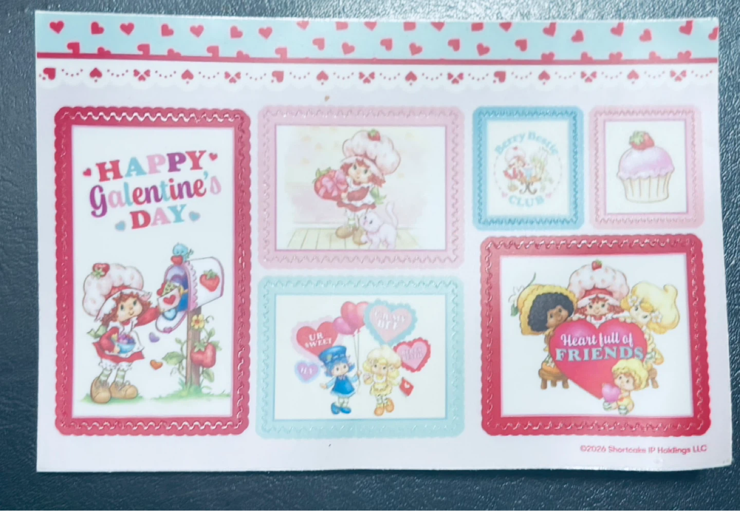 ⚽️Shortcake Galentine's Day Stickers