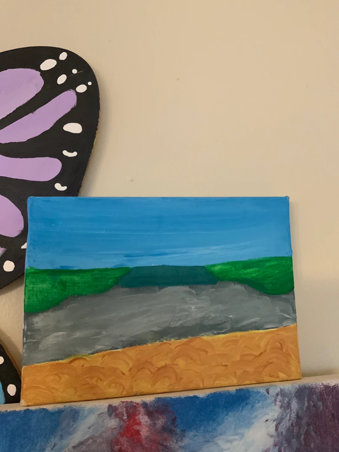 Original Acrylic Painting of Landscape