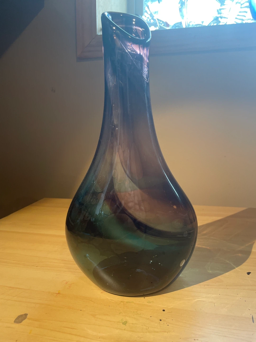 Decorative Glass Vase(hand made by me) - photo 4