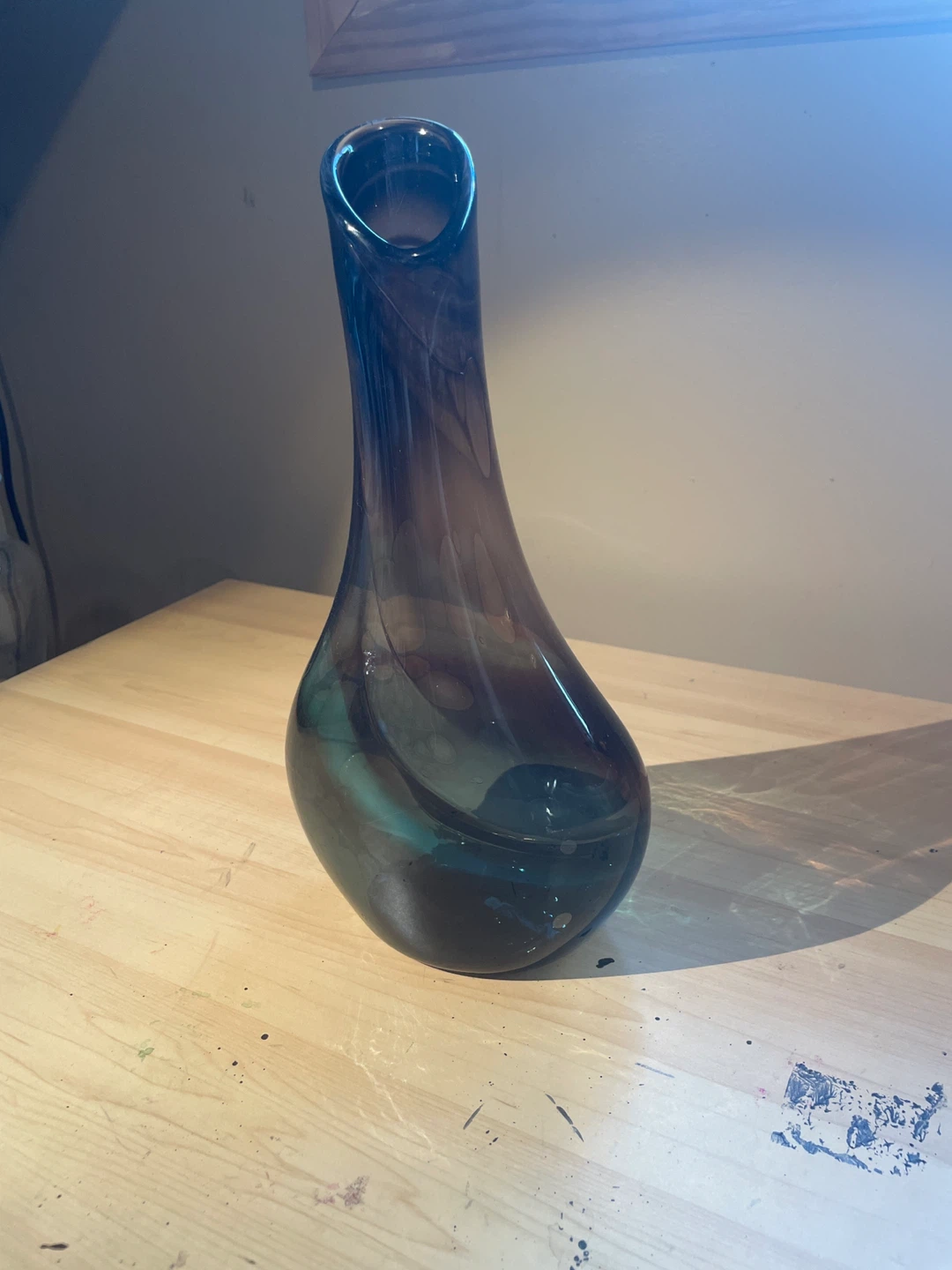 Decorative Glass Vase(hand made by me) - photo 2