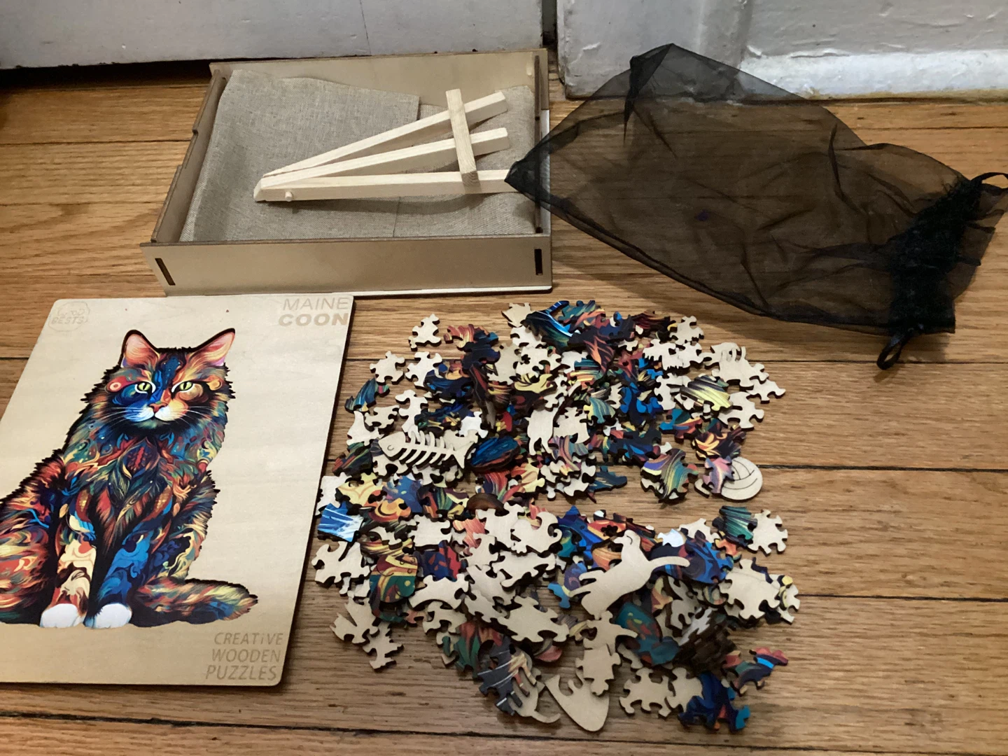 ⚽️Creative Wooden Puzzles - Maine Coon Cat