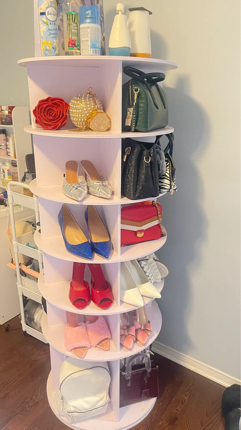 360 Rotating Shoe Storage Shelf - photo 2