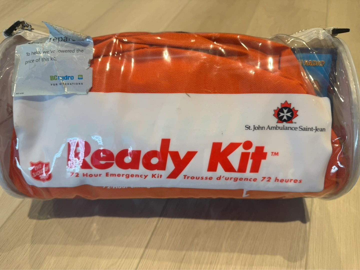 Ready Kit 72 Hour Emergency Kit