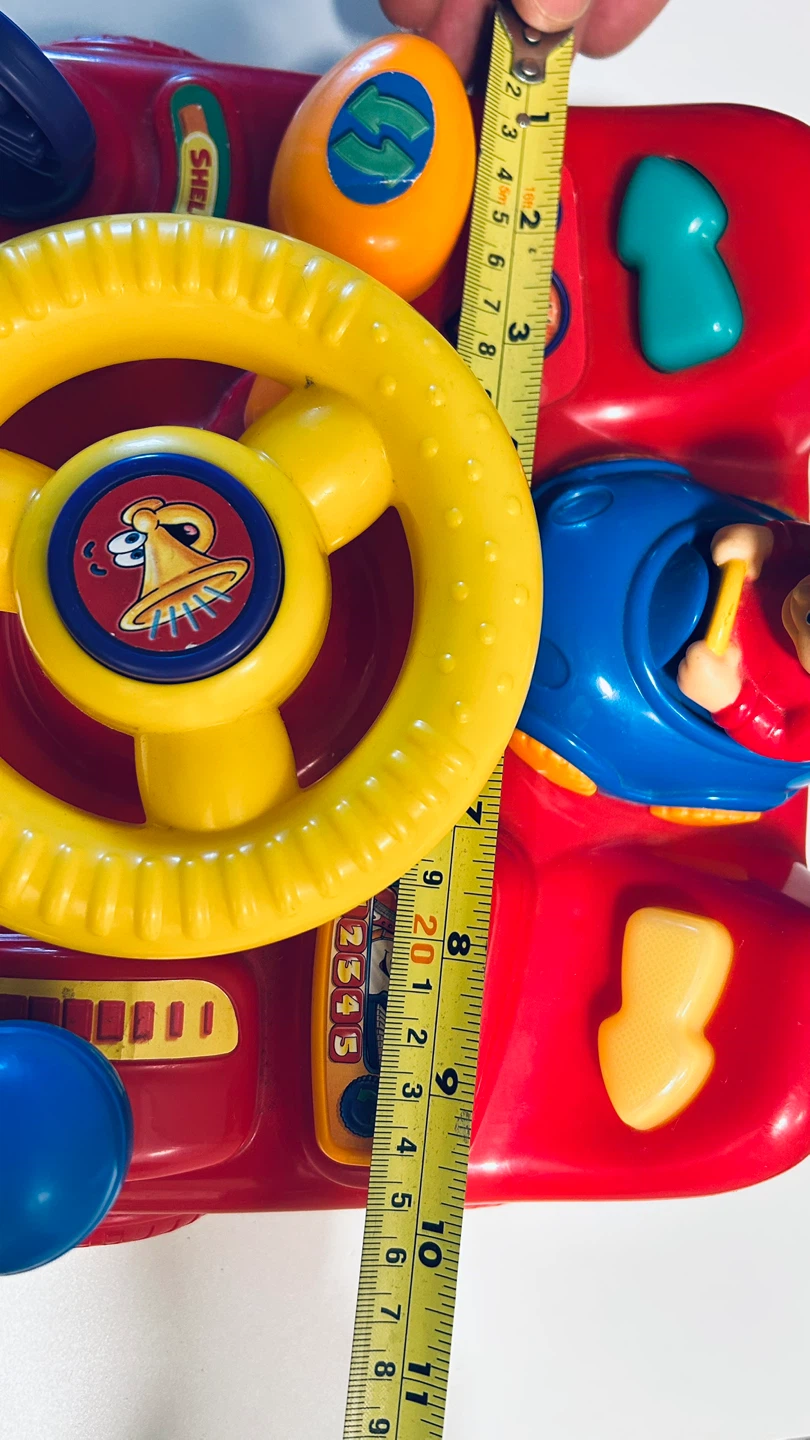 Vintage Shelcore Interactive Driving Wheel Toy - photo 2