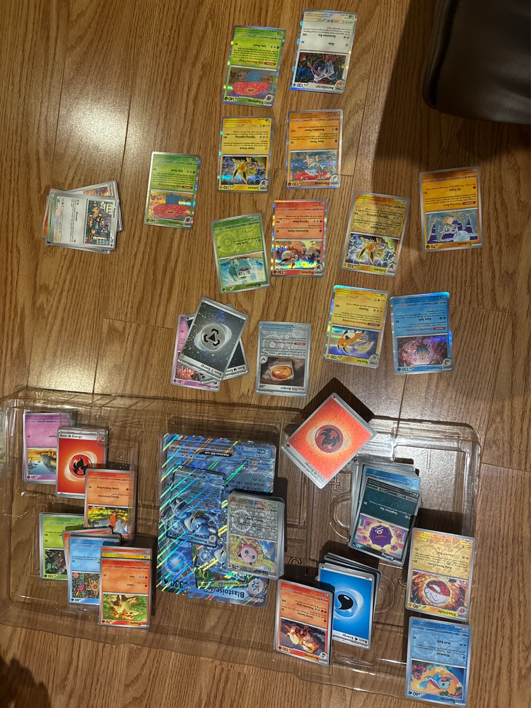 Collection of Pokemon Trading Cards