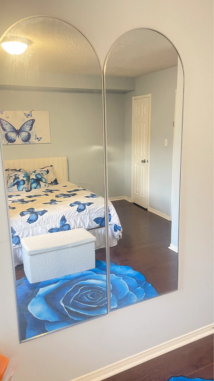 Two Arched Full Length Mirrors ($50 each)