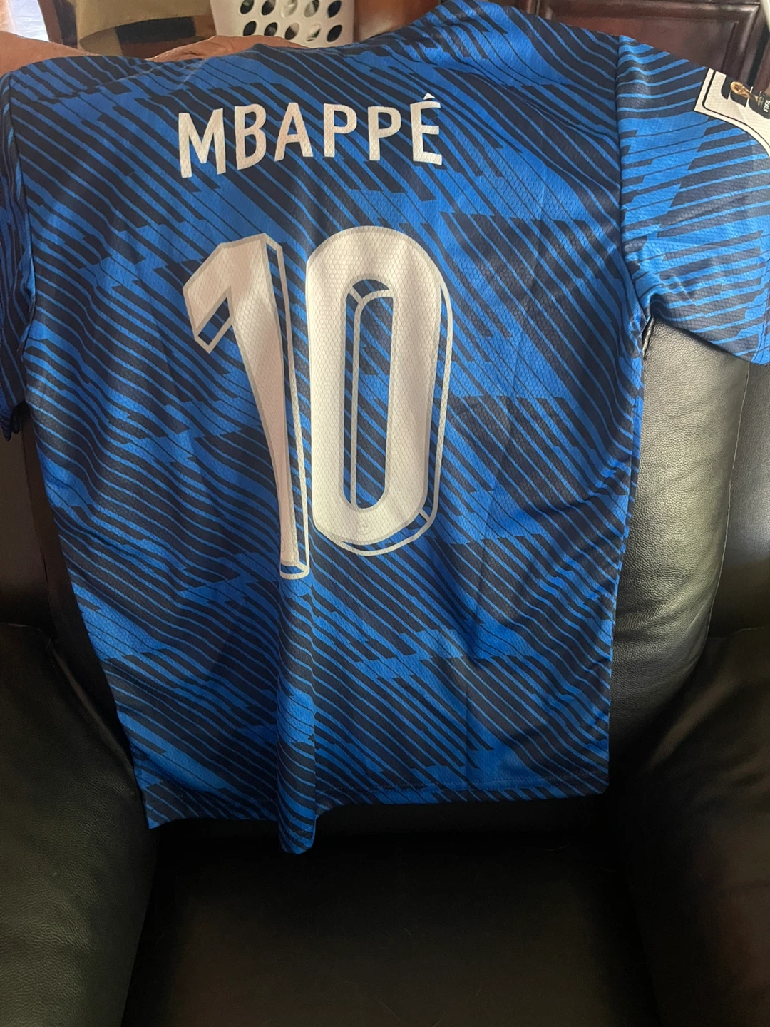 Nike France Mbappé 10 Soccer Jersey