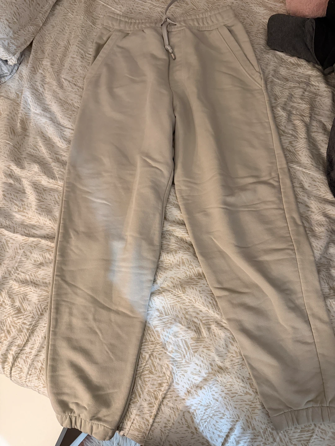 ZARA Beige Sweatpants