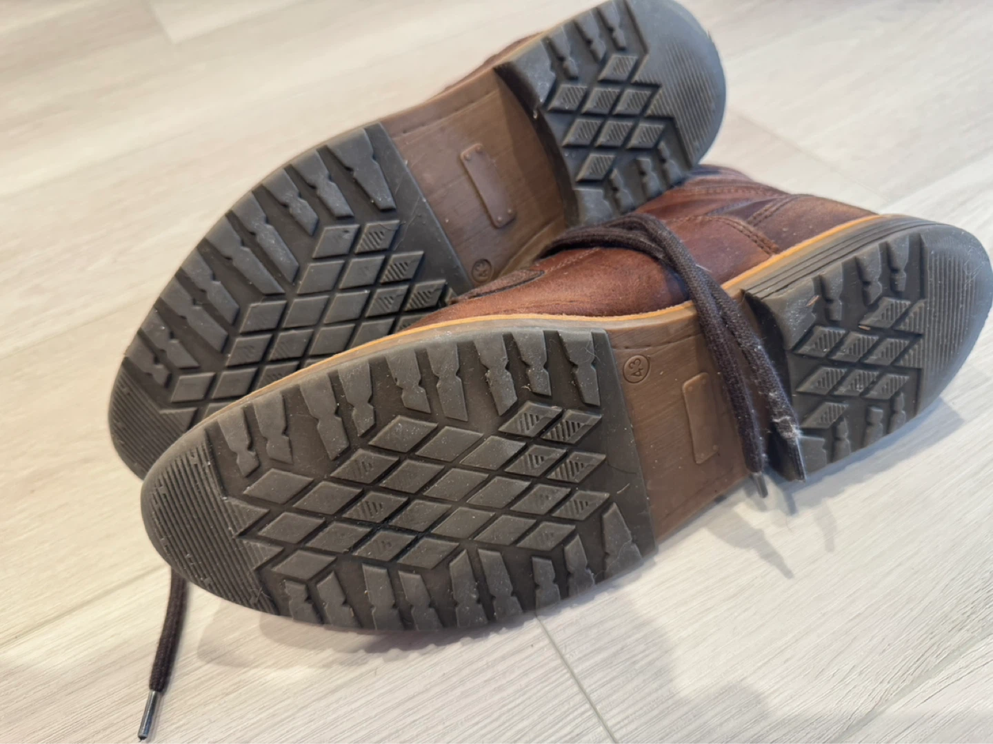 Men's Brown Leather Boots - photo 4