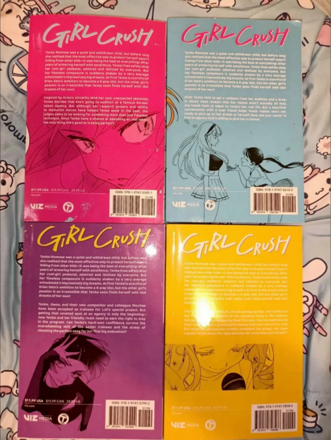 Girl Crush manga volumes 1-4   ⚽ - photo 2