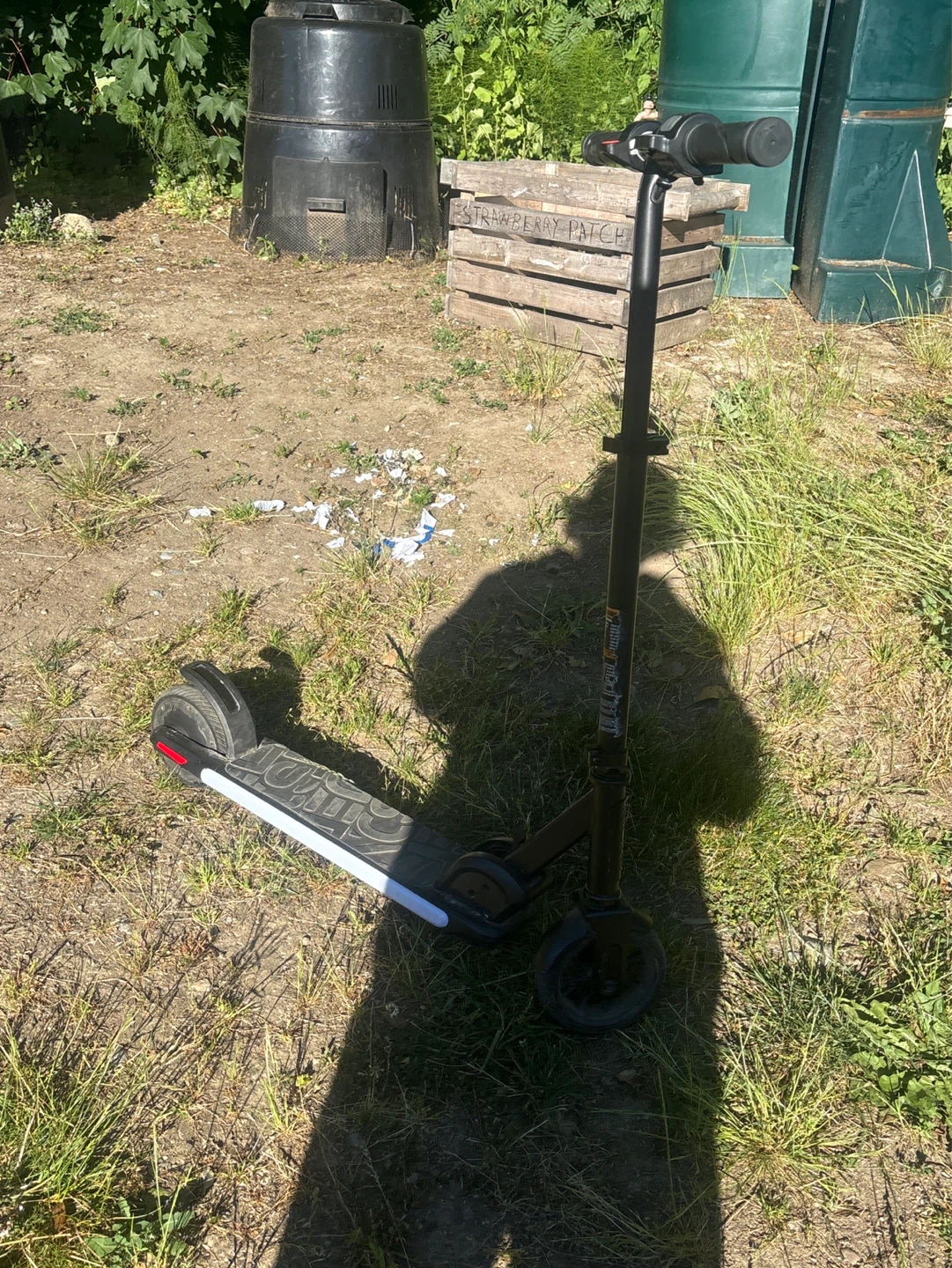 Black Electric Scooter