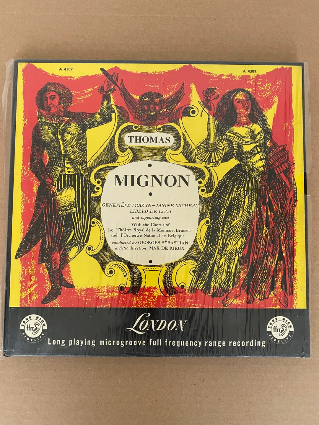 Thomas Mignon Opera Vinyl Record
