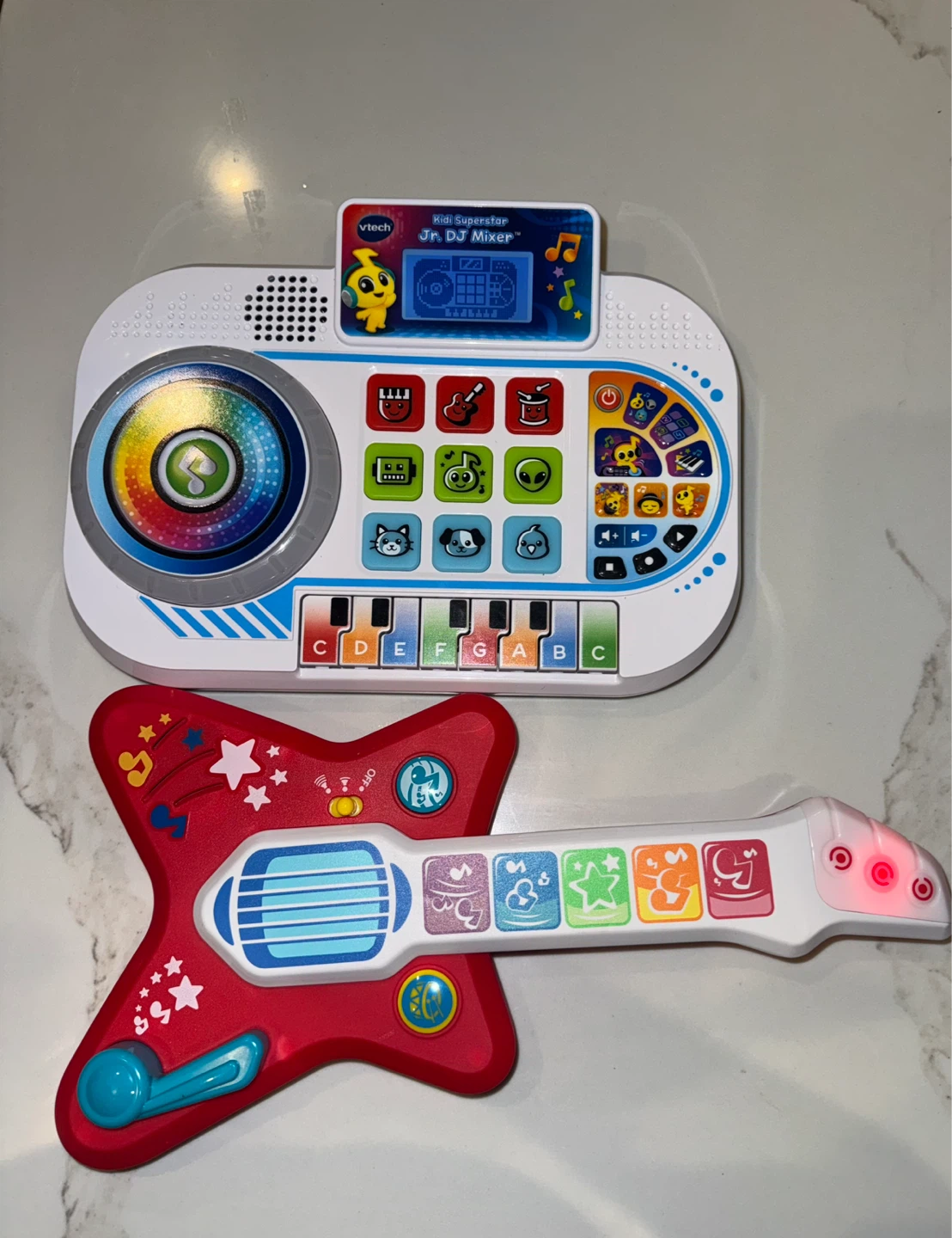 VTech Kidi Superstar Jr. DJ Mixer & Guitar Set