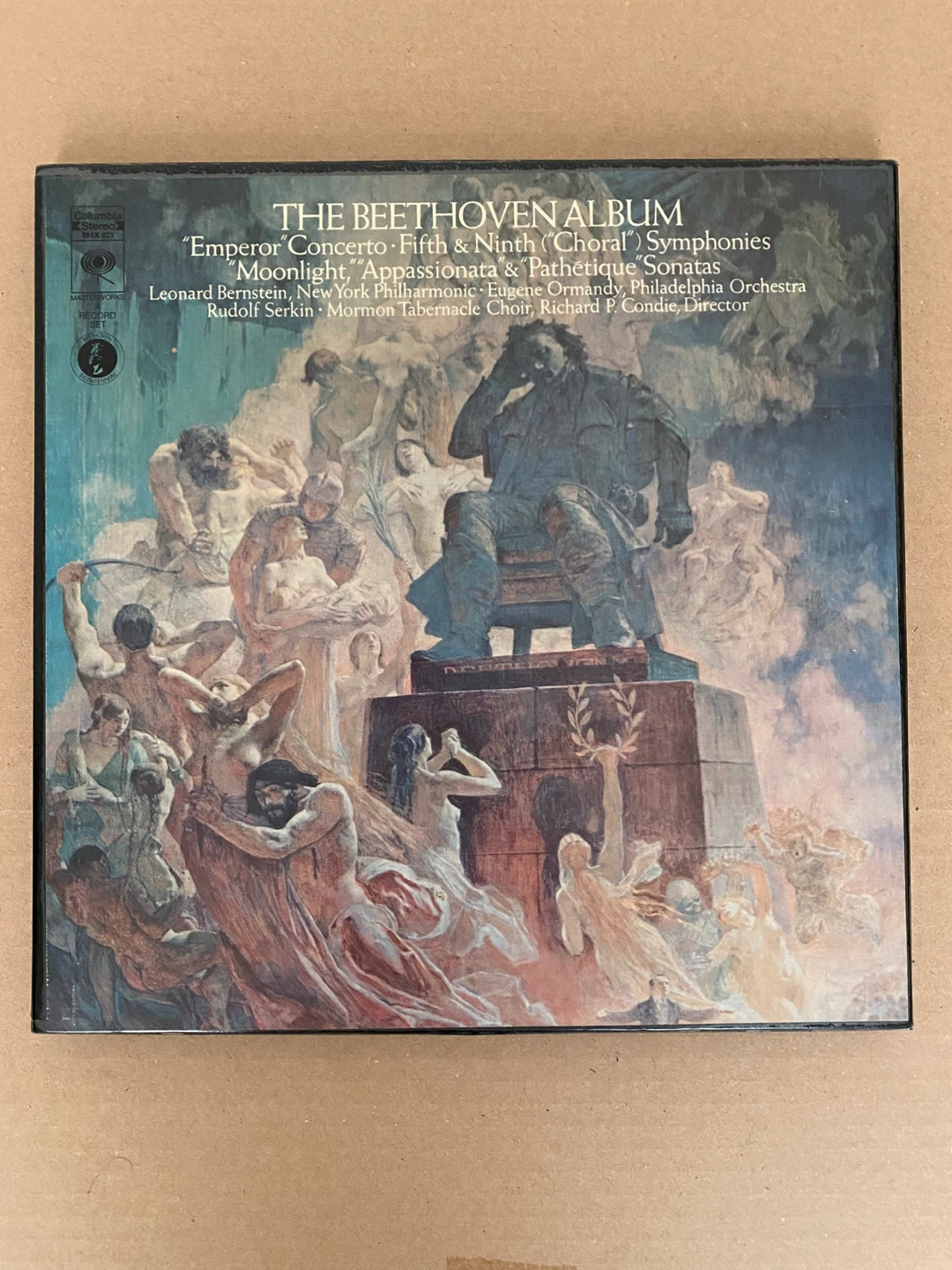 Beethoven: Emperor Concerto, Symphonies 5 & 9 Vinyl Record