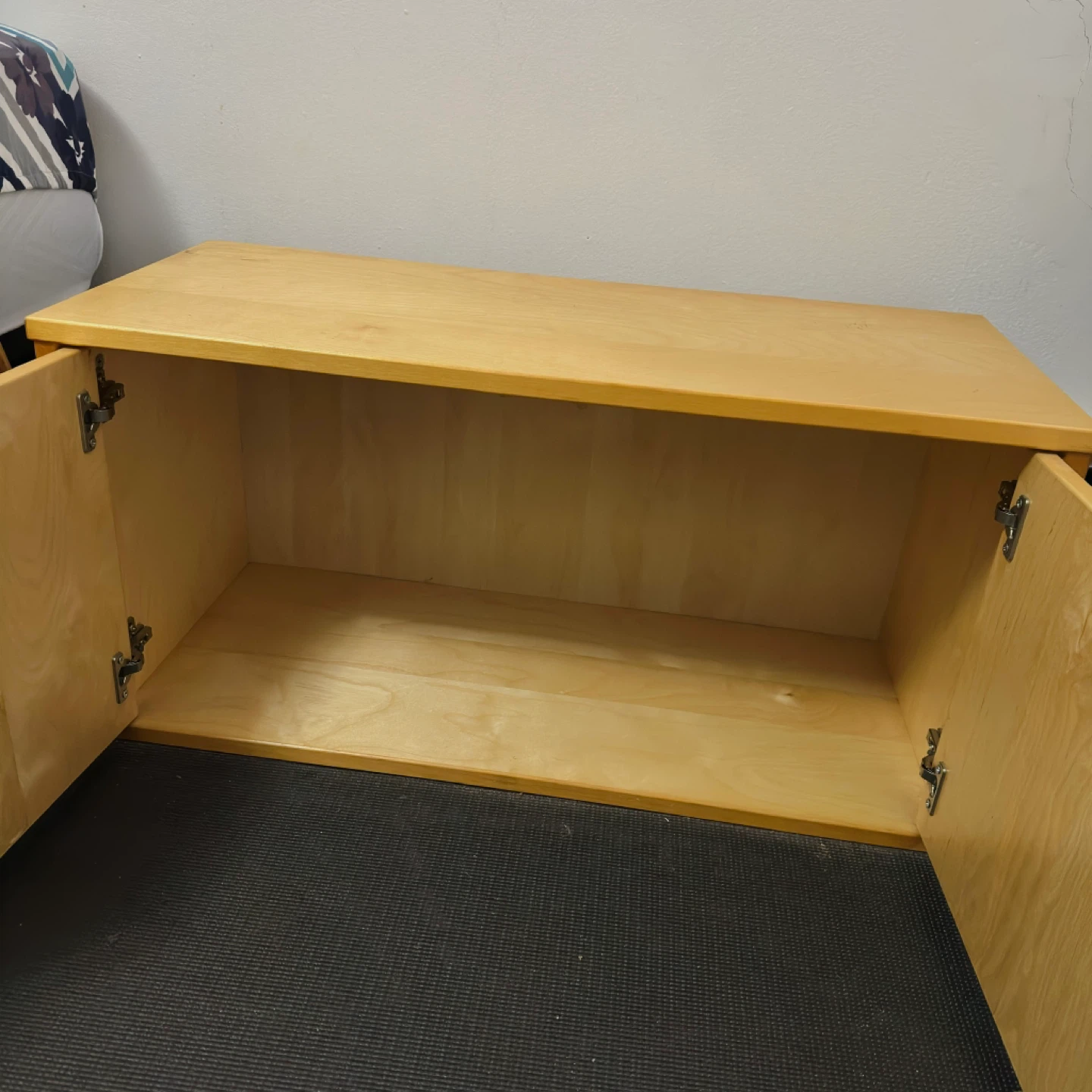 Wood Storage Cabinet with Double Doors - photo 3