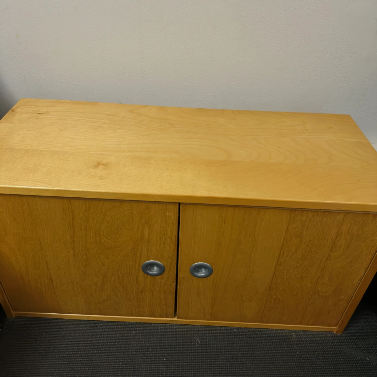 Wood Storage Cabinet with Double Doors - photo 2