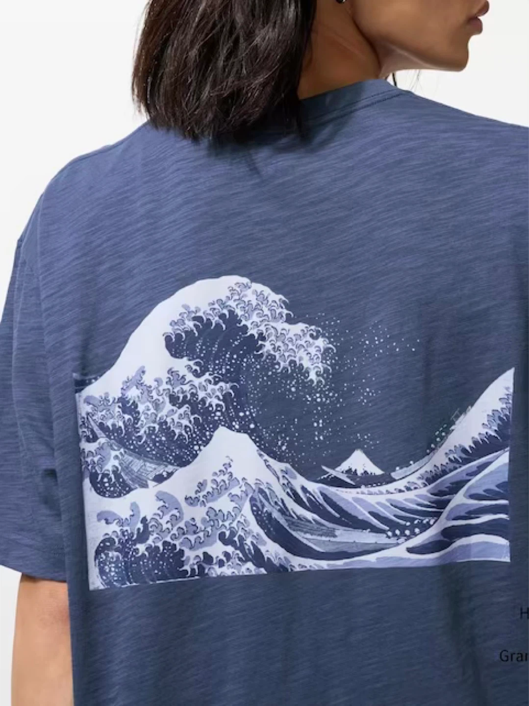 Uniqlo Ukiyo-e Blue UT Graphic T-Shirt (Men’s Large) - photo 4