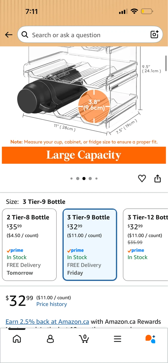3 Tier 9 Bottle Organizer - photo 2
