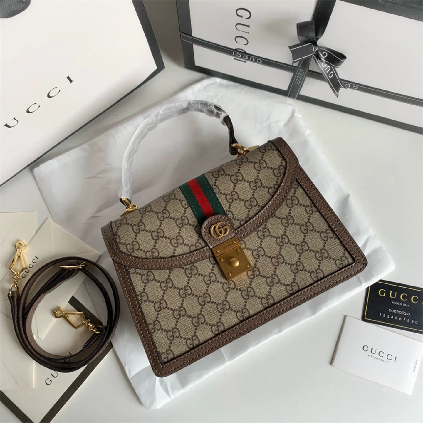 Gucci Ophidia GG Small Shoulder Bag