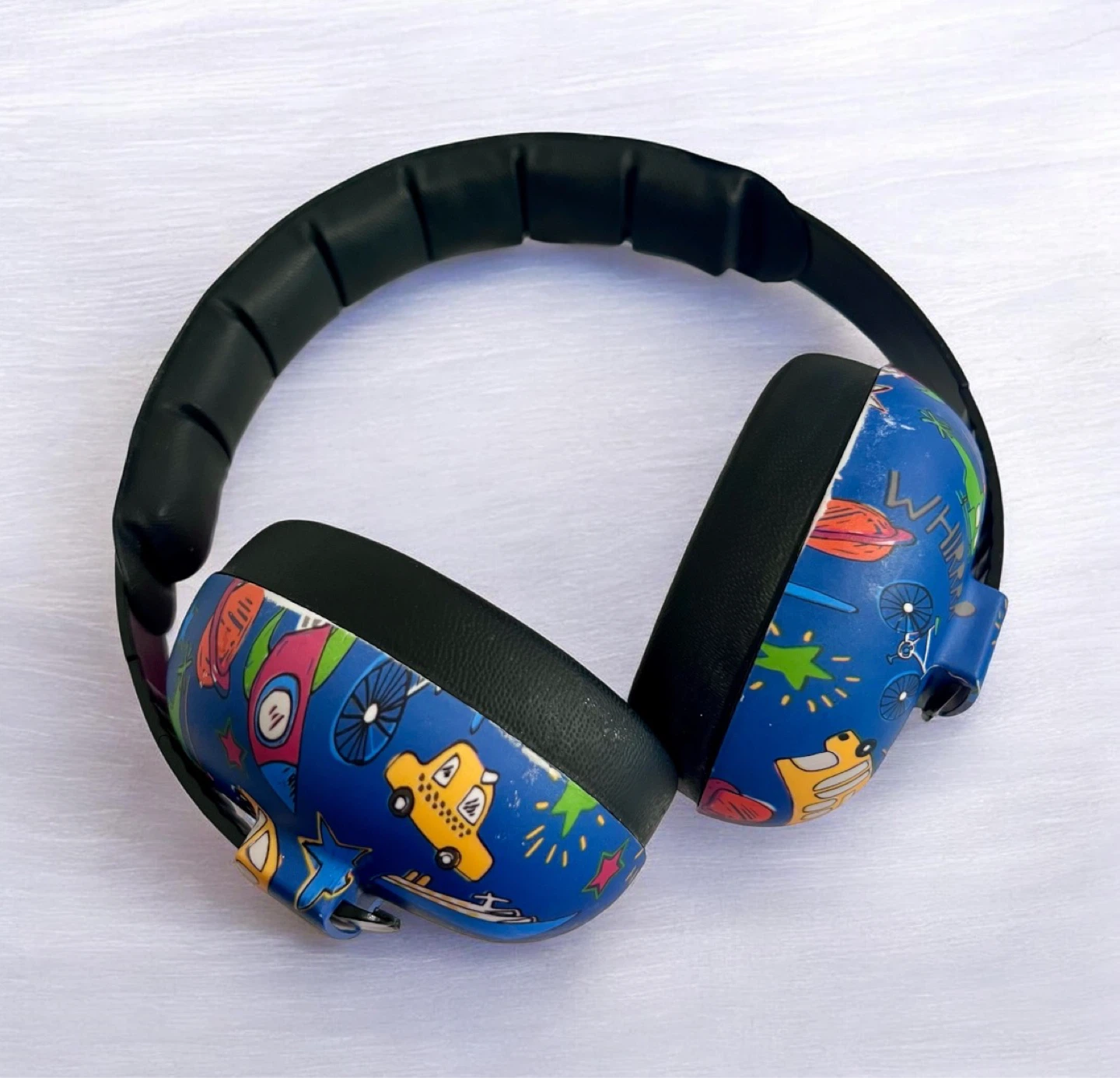 BANZ Baby Hearing Protection Earmuffs – Transport Pattern
