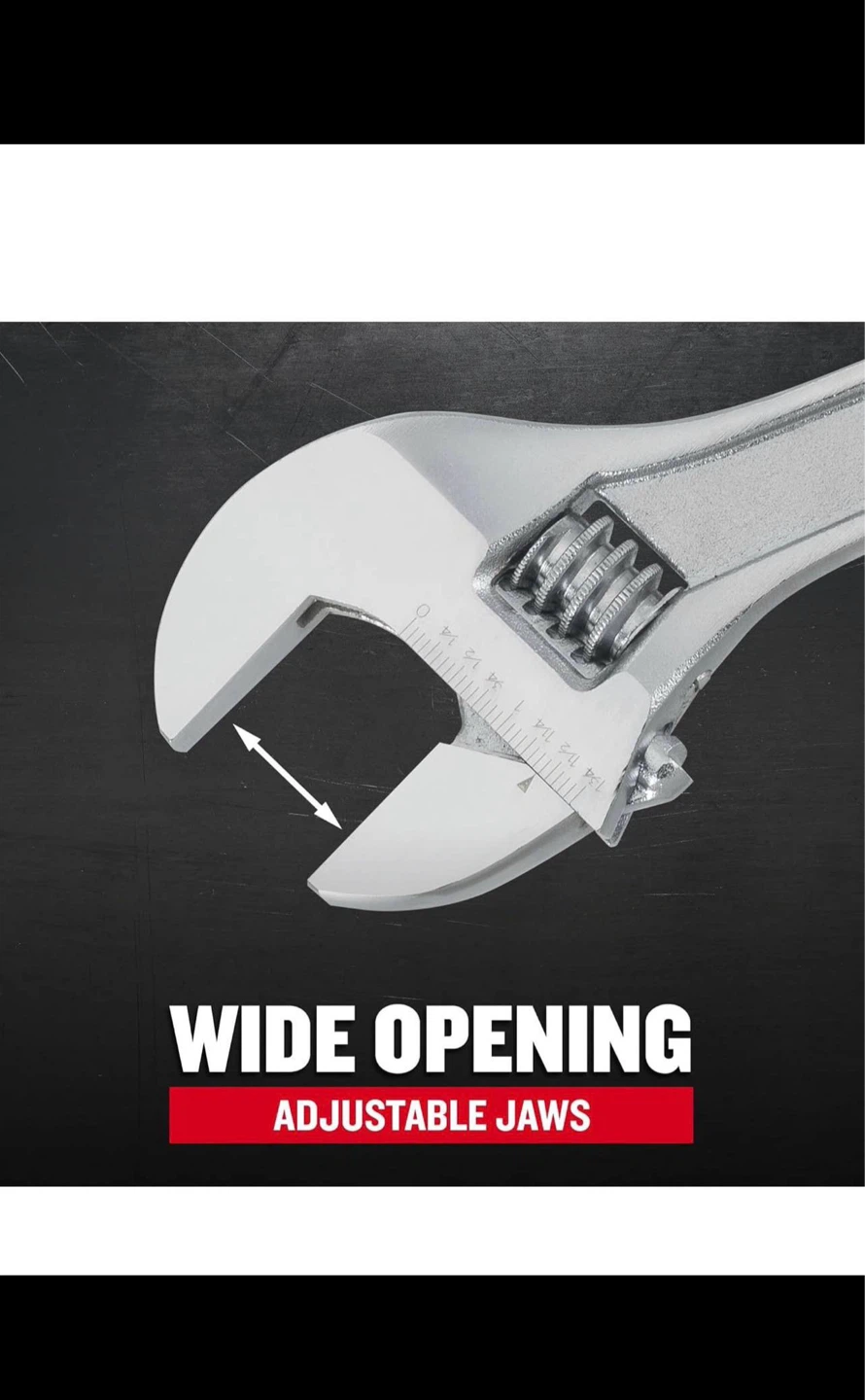 Craftsman 15-inch Adjustable Wrench - photo 3