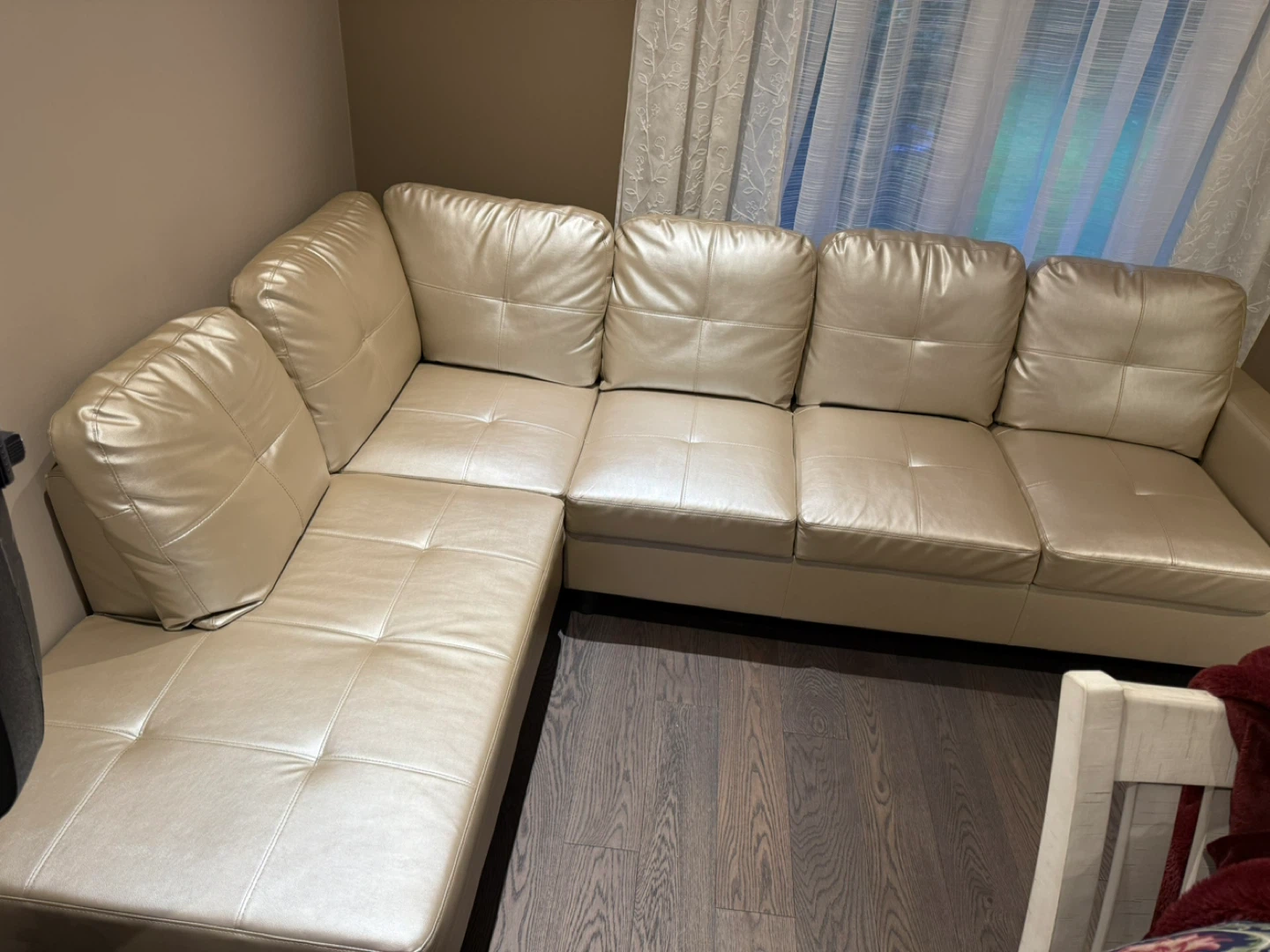 Brand new Gold Sectional Sofa - photo 3