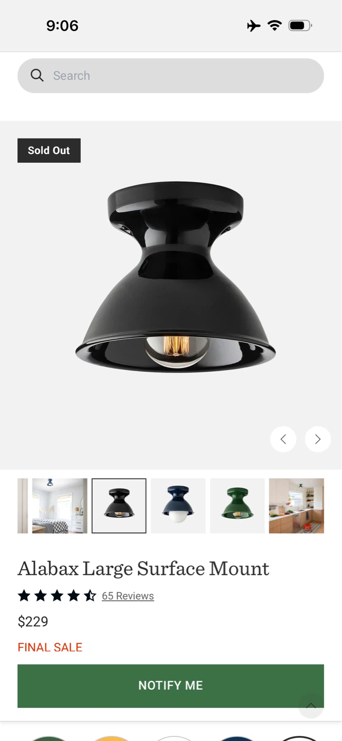Schoolhouse Alabax Lrg &  Norfolk Black Light Fixture