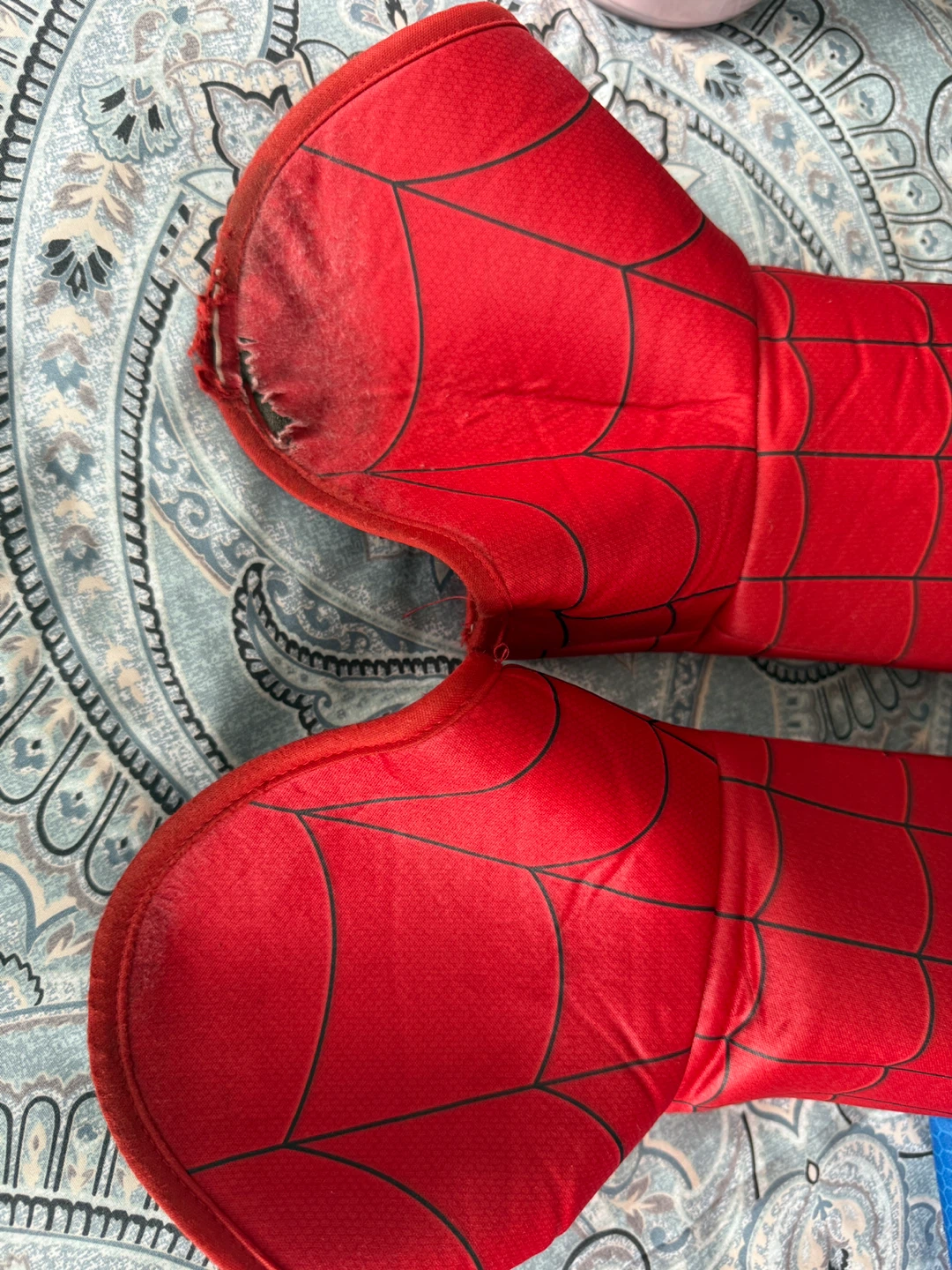 Spider-Man Costume with Mask and Gloves - photo 3