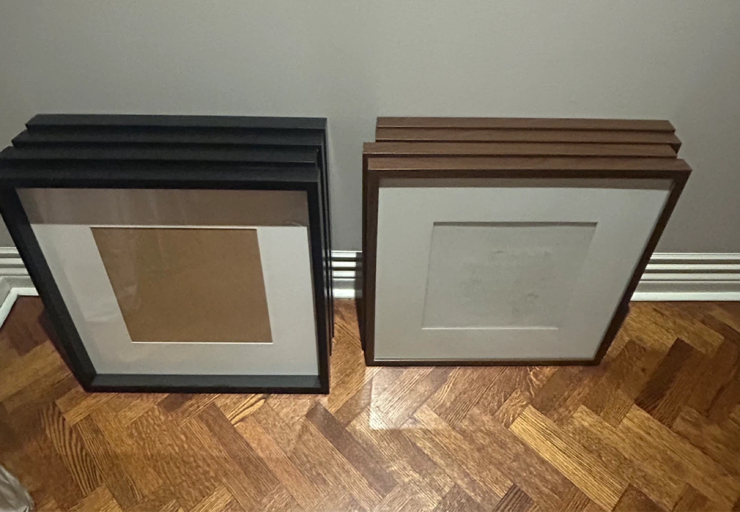 Picture Frames - Black and Brown