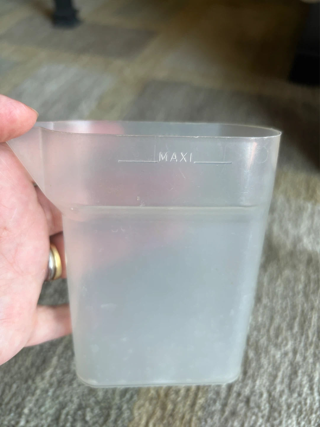 ⚽️ Clear plastic measuring cup - photo 2