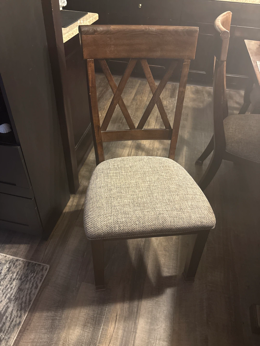Wooden Dining Table Set with 6 Chairs - photo 2