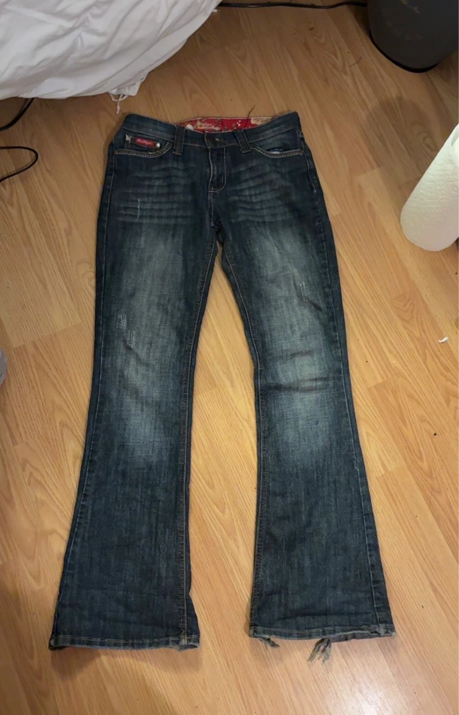 Low rise vintage y2k jeans size 9 - photo 2